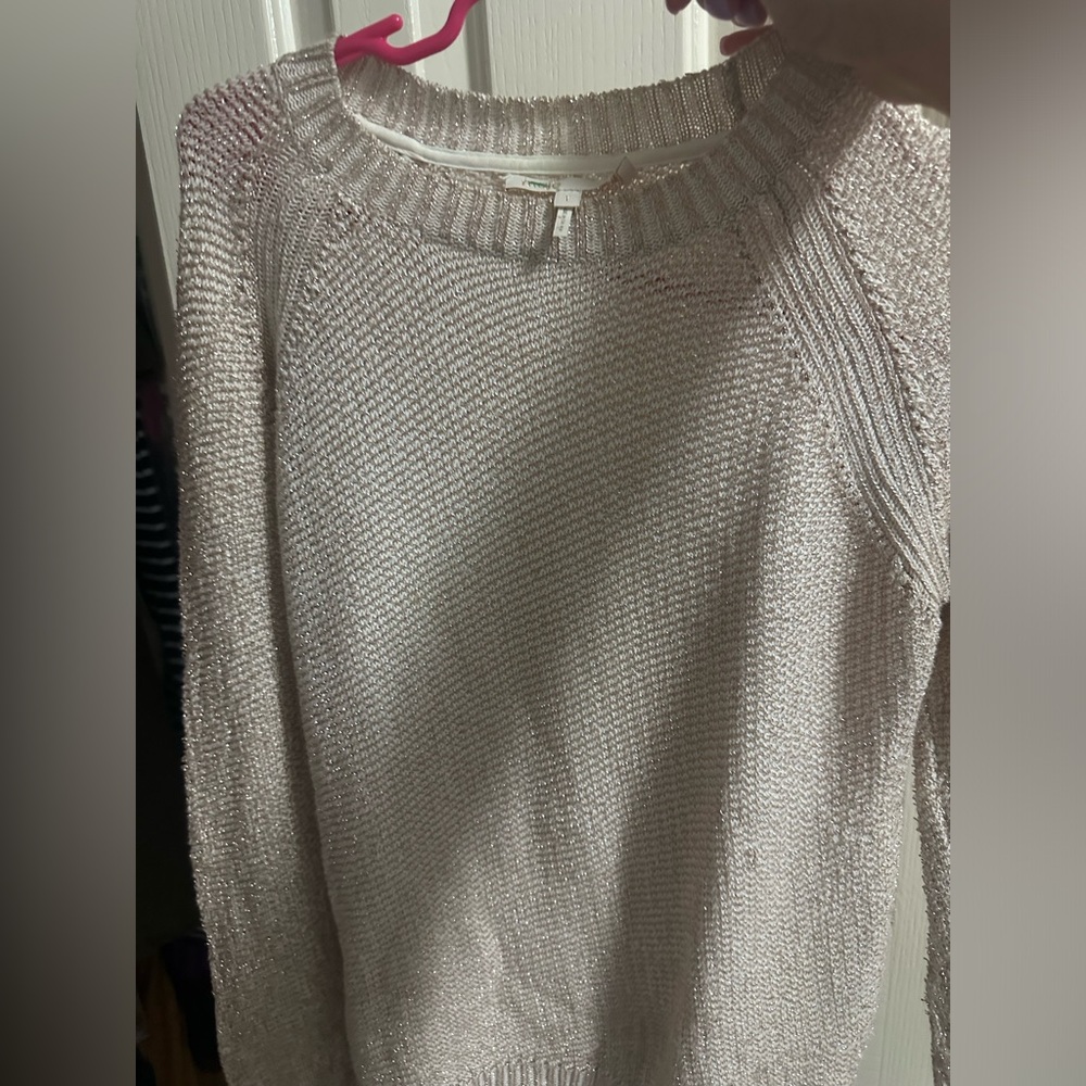 Maje metallic sweater